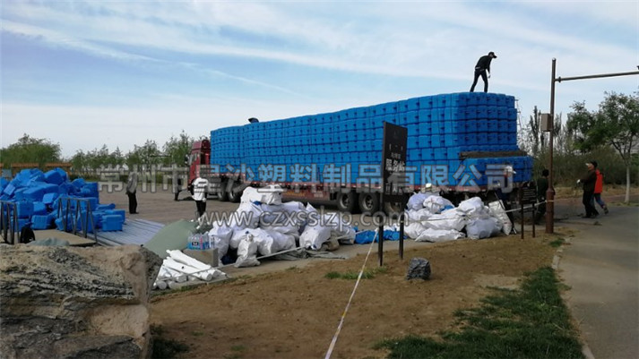 常州市星沙塑料制品有限公司客戶案例-內(nèi)蒙古包頭花圪臺(tái)水庫(kù)4
